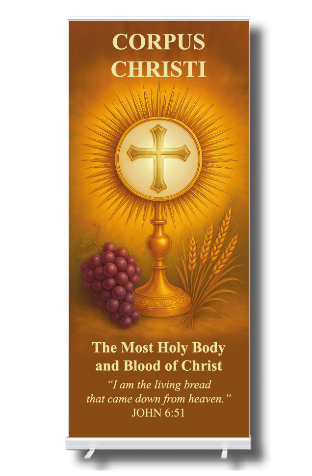 CORPUS CHRISTI Pull Up Banner