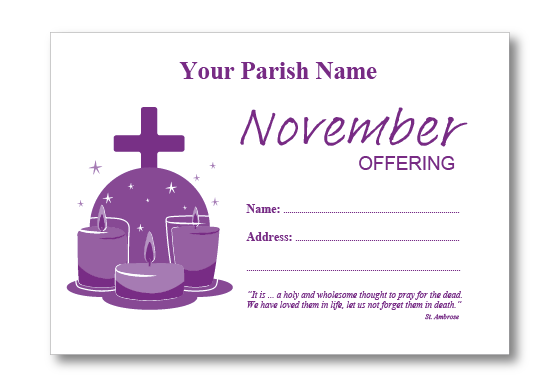 CANDLES November C6 Envelope