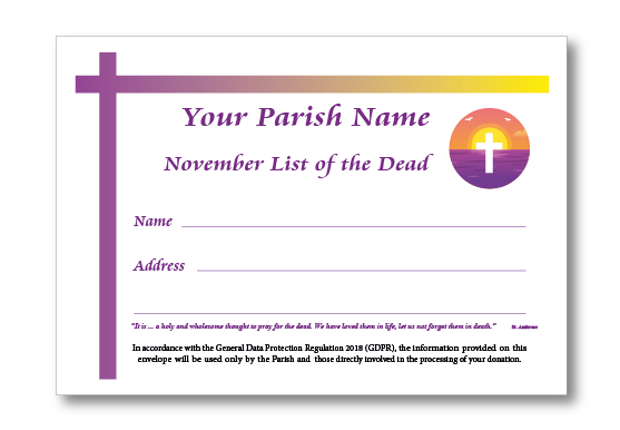 November Envelopes and Sheets