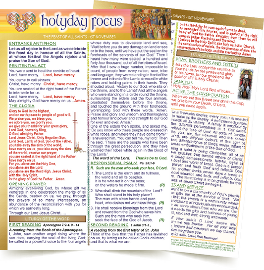 All Saints MISSALETTE