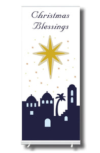 BETHLEHEM - Christmas Pull Up Banner
