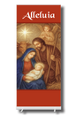 NATIVITY STABLE - Christmas Pull Up Banner