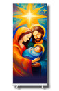 CHRISTMAS NATIVITY STAR - Christmas Pull Up Banner
