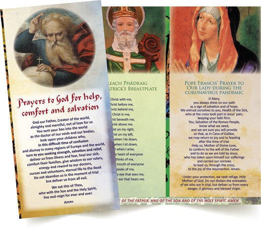 COMFORT AND SALVATION Prayer Card