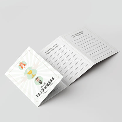 My First Holy Communion Keepsake Card