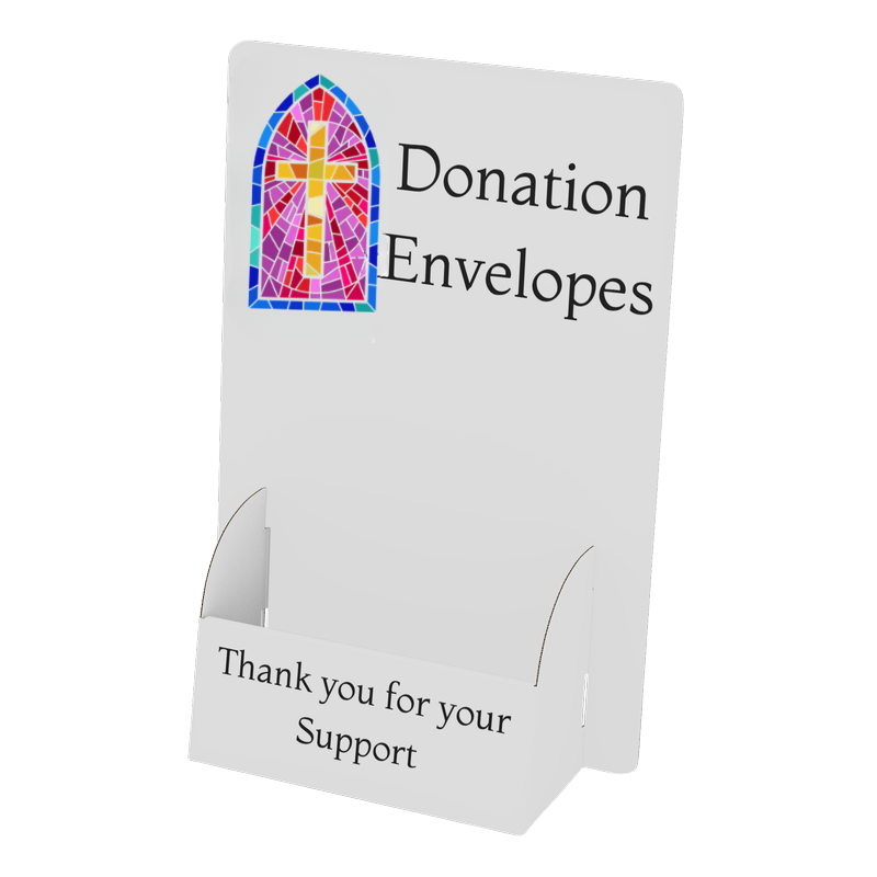 Donation Envelope Display Stand