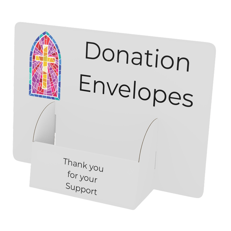 Donation Envelope Display Stand