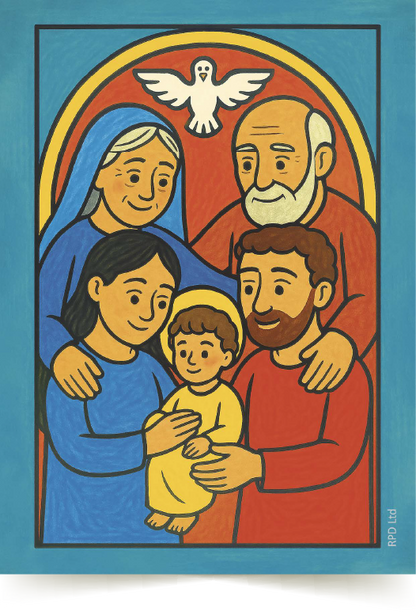 GRANDPARENTS A6 Prayer Card