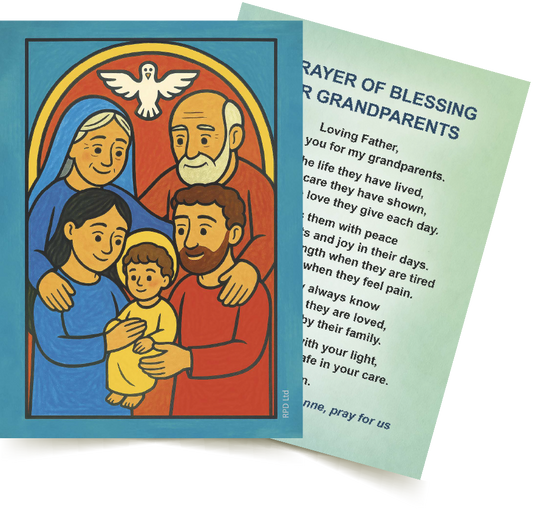 GRANDPARENTS A6 Prayer Card