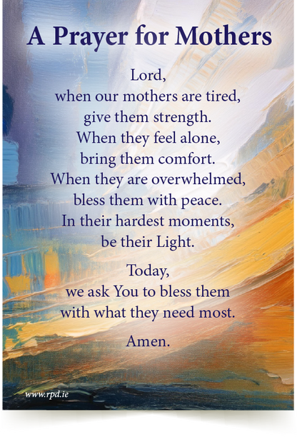 Mother's Day Prayer Card
