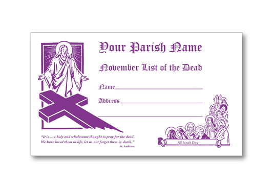 JESUS November Envelope (152mm x 89mm)