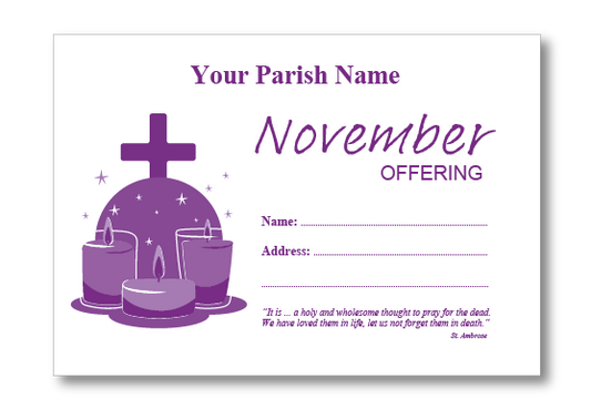 CANDLES November C6 Envelope