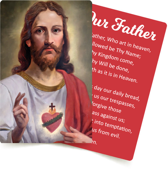 OUR FATHER Prayer Card