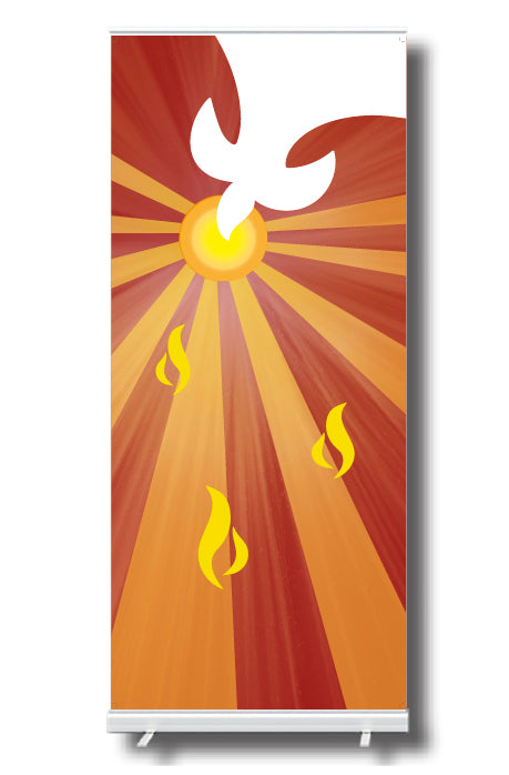 Holy Spirit Pull Up Banner
