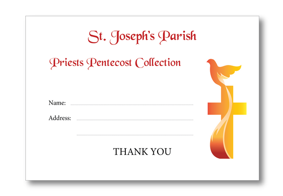 PENTECOST PRIEST Full Colour C6 Envelope