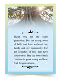 Grandparents & the Elderly Prayer Card