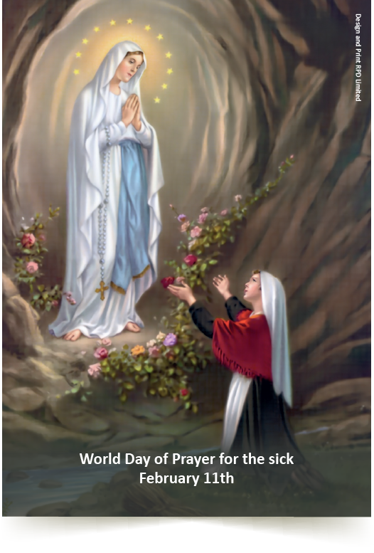 PRAYER FOR THE SICK Prayer Card