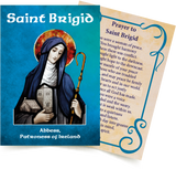 ST. BRIGID Prayer Card