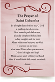 ST. COLUMBA Prayer Card