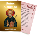 ST. COLUMBA Prayer Card
