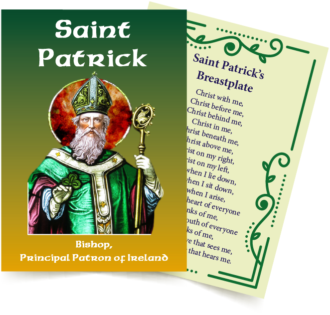 St. Patrick's Prayer Card