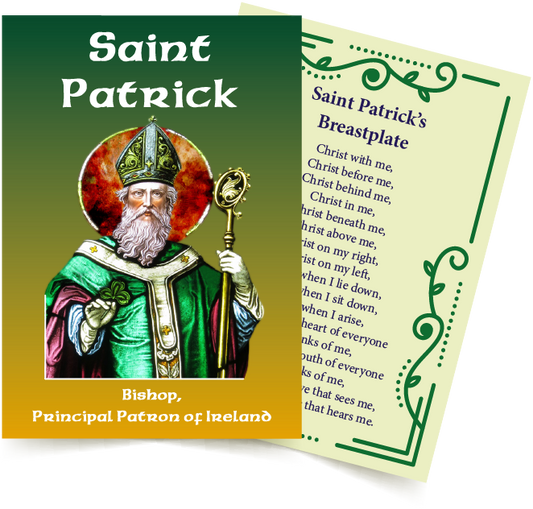St. Patrick's Prayer Card