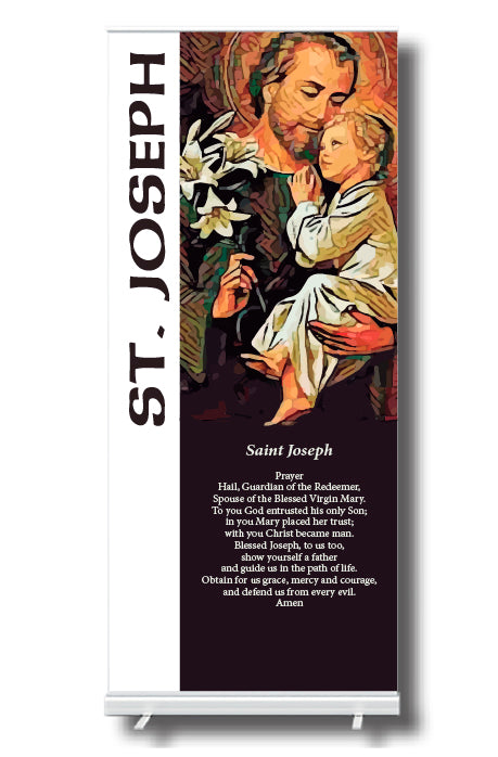 St. Joseph PULL UP BANNER