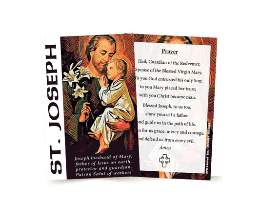 ST. JOSEPH Prayer Card