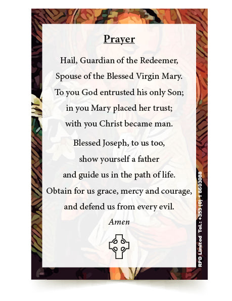 ST. JOSEPH Prayer Card