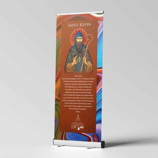 St. Kevin Pull Up Banner