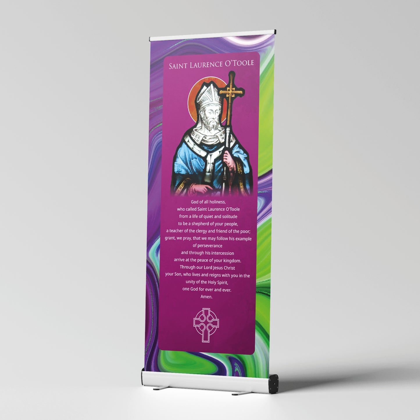 St. Laurence O'Toole Pull Up Banner