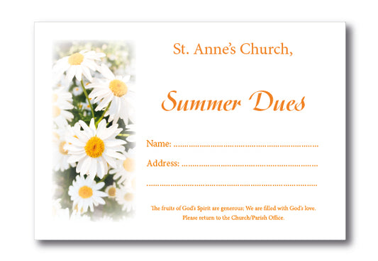 SUMMER DAISIES C6 Envelope
