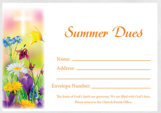 Summer Flowers C6 Envelope