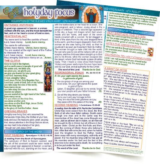 The Assumption MISSALETTE