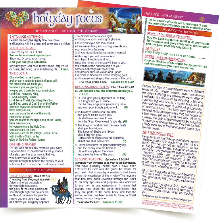 The Epiphany MISSALETTE