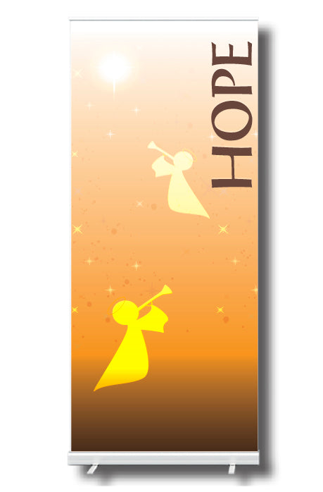 ANGELS HOPE - Christmas Pull Up Banner