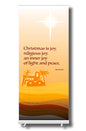 CHRISTMAS IS JOY - Christmas Pull Up Banner