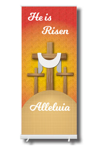 Easter Banner  3 - He is Risen Alleluia