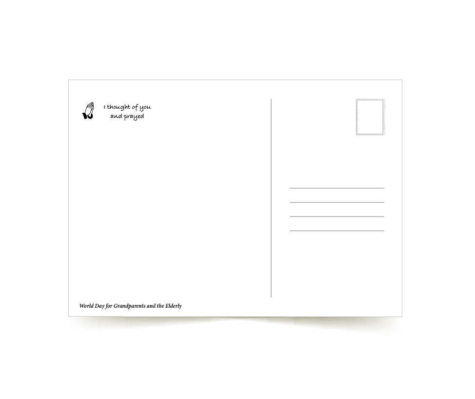 TREE POSTCARD World Day for Grandparents & Elderly